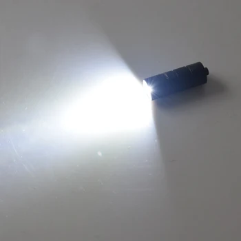Mini reincarcabila super luminoase rezistent la apa lanterna LED-uri super-buzunar mic portabil USB acasă lanterna reincarcabila