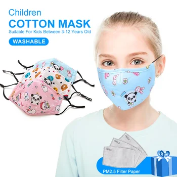 Cele mai bune desene animate Supape gura maskwashable reutilizabile masca de fata moda masque enfant lavable mascarillas masca de fata pentru copii