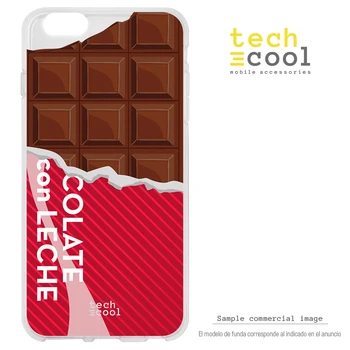 FunnyTech®Silicon de Caz pentru Iphone 11 l tabletă de ciocolată design vers.2