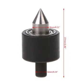 1 buc Live Centru Cap De Strung Rotativ Centru de 6mm Coadă DIY Accesorii Pentru Mini Strung