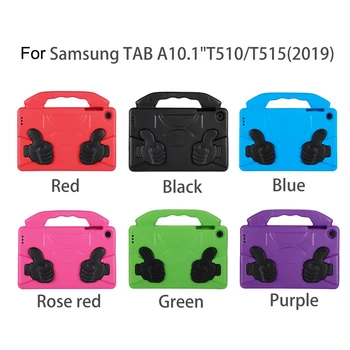 EVA Portabil rezistent la Șocuri Copii de Siguranță Mâner Spuma Stand husa Pentru Samsung Galaxy Tab 10.1 2019 SM T510 T515 Caz