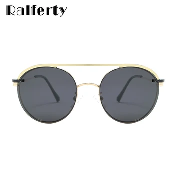 Ralferty Rotund ochelari de Soare Femei 2019 Noi Polarizati Clip-On Ochelari Magnet Optic Miopie baza de Prescriptie medicala ochelari de soare oculos de grau D061 9669