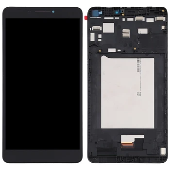 Ecran LCD si Digitizer Plin Montaj Cu Cadru pentru Lenovo Yoga Tab 3 Plus / TB-7703X ZA1K00700RU(Negru)