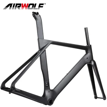 Airwolf carbon drum disc dimensiune cadru în 49/52/54/56cm Bicicleta Biciclete de Carbon Cadru plin toray T1000 cadru din carbon drum 9743