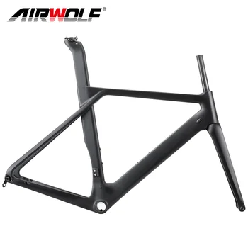 Airwolf carbon drum disc dimensiune cadru în 49/52/54/56cm Bicicleta Biciclete de Carbon Cadru plin toray T1000 cadru din carbon drum