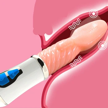 Puternic Limba Vibrator G-spot Stimulator Clitoris jucarii Sexuale Pentru Femei Electric Lins Vibratoare de Încărcare USB de sex Feminin Masturbator
