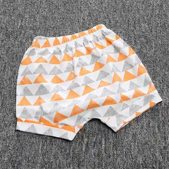 Vara Print Geometric Model de Pantaloni de Bumbac Babys Băieți Fete PP Pantaloni Harem Fată Nou-născut Haine Băiat Copil Somn de Moda