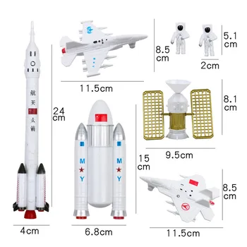 Spațiu Prin Satelit Jucărie Set De Explorare Pentru Rachete De Transfer Univers Modelul De Aviație Pretinde Joc De Simulare De Jucarii Educative Pentru Copii