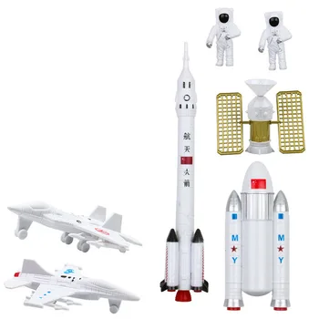 Spațiu Prin Satelit Jucărie Set De Explorare Pentru Rachete De Transfer Univers Modelul De Aviație Pretinde Joc De Simulare De Jucarii Educative Pentru Copii