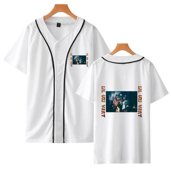 LIL UZI VERT Hip Hop Tipărite de Baseball T-shirt Femei/Bărbați de Vara cu Maneci Scurte Moda Tricouri Casual, Rapper-ul Fierbinte de Vânzare Tricouri