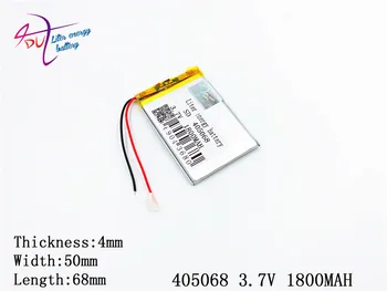Litru de energie a bateriei 1BUC baterie tabletă 405068 3.7 V 1800MAH 405070 MP3 MP4 MP5 GPS DVD, card digital difuzoare