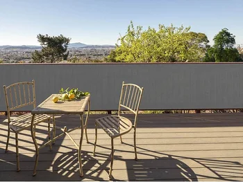 Calitate Anti-UV HDPE Gri Balcon Net Grădină în aer liber Umbrire Vele Terasă, Verandă cu Vedere Gard de Siguranță Cabina de Tesatura 0.9mx5m