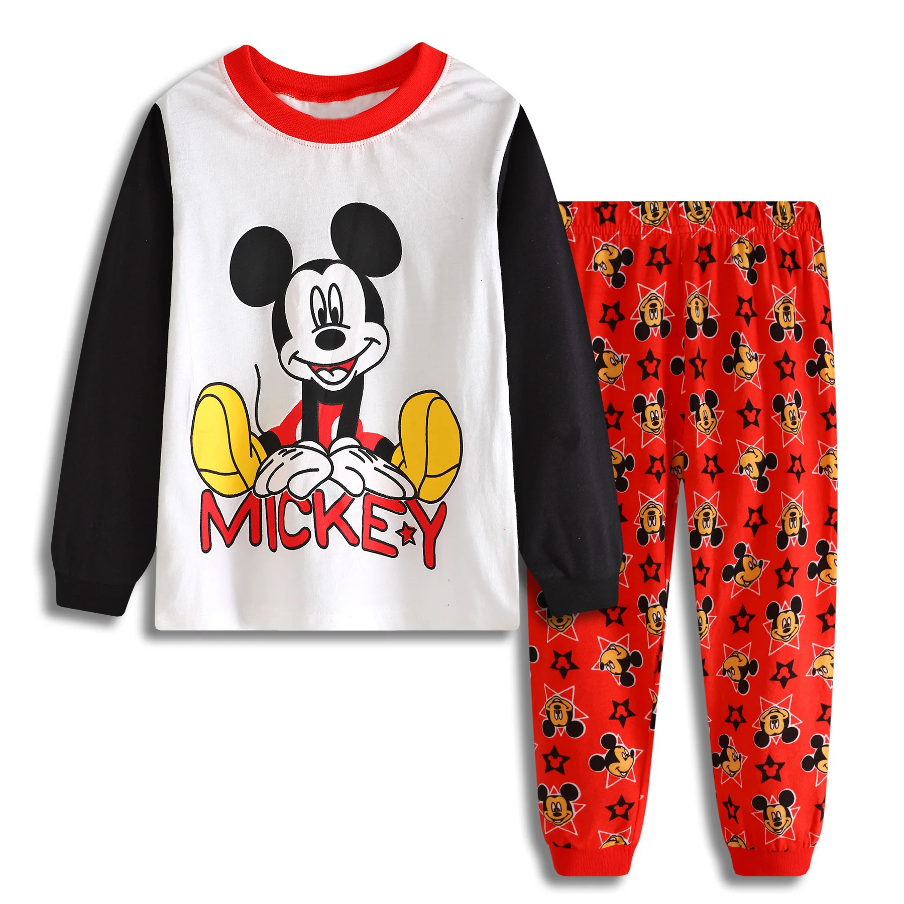 fan Giving Endless Disney Mickey Minnie Mouse Copii Set de Pijama Copii Pijamale Copii Băieți  Fete 2 buc Pijamale de Bumbac, Pijamale, Haine reducere ~ Baieti Haine \  www.antena1slobozia.ro